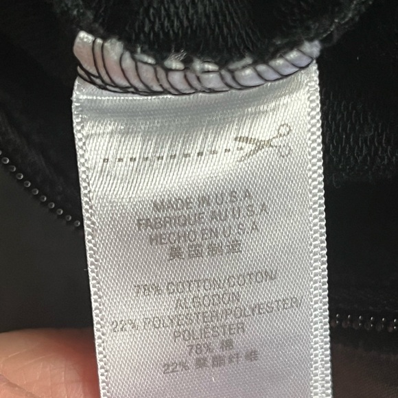 Juicy Couture zip hoodie short sleeve hoodie size M - Picture 3 of 7